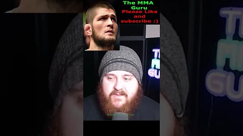 Khabib Nurmogomedov's career - MMA Guru Thinks