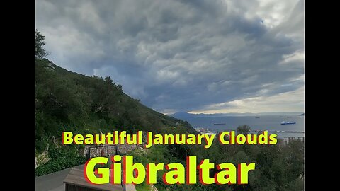 Beautiful Time Lapse Clouds over the Strait of Gibraltar