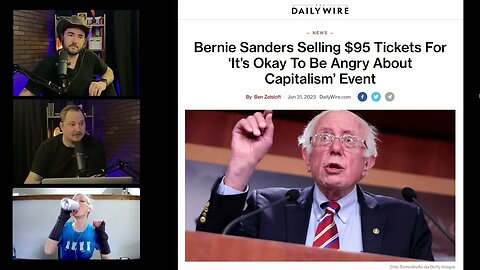 BERNIE’S $95 Tickets Include a FREE Book! (CLIP)