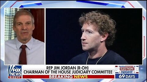 Rep Jim Jordan: The Timing of Zuckerberg Letter Is So Important