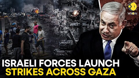 Israeli forces launch strikes across Gaza, push tanks into central Khan Younis | WION Originals