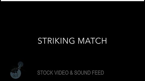 Striking match