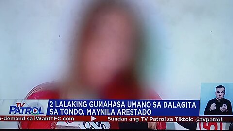 TV Patrol Kapamilya Channel ABS-CBN