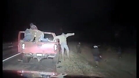 Wild Video Of Human Smuggler Car Chase