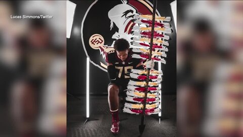 Lucas Simmons goes from handball in Sweden to ACC football at FSU