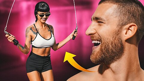 I Made My Wife Do My Normal Jump Rope Workout Routine