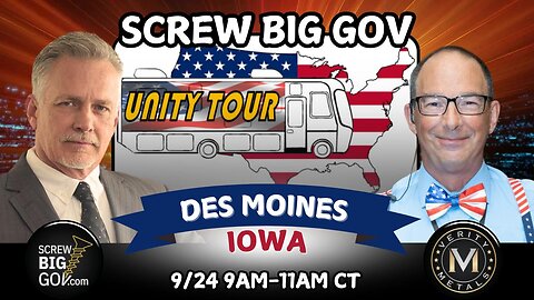 The Unity Tour Stops in Des Moines, IA! Follow the Tour Stops on This Channel!