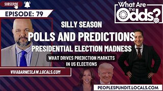 LIVE #WhatAreTheOdds at 2PM EDT — As always, polls, projections and predictions.