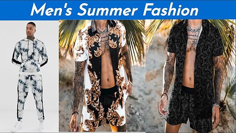 Mens Summer Fashion Printed beach suits shorts and shirts 📦✈️🌎 Shipping in Worldwide ♡Dampi 55