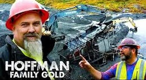 Todd Hoffman Inspects a Broken Down Plant Hoffman Family Gold