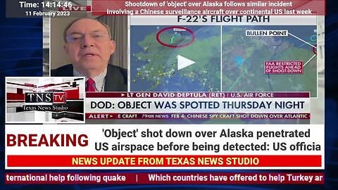 'Object' shot down over Alaska penetrated US airspace before being detected: US official