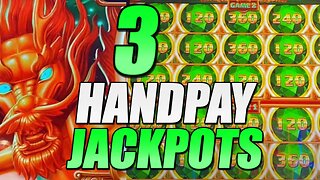 INSANE DOUBLE UP FULL SCREEN On Mighty Cash Slot Machine!! BANKING 3 JACKPOTS....