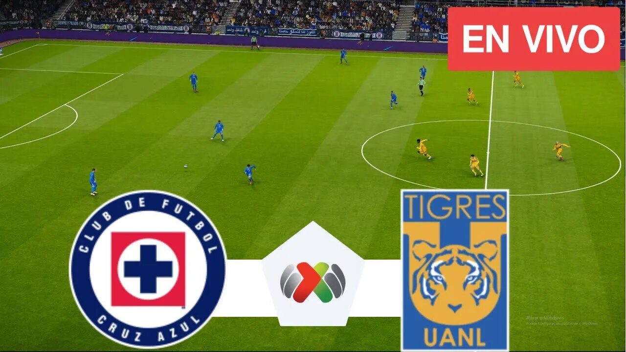 🔴[LIVE] Cruz Azul vs Tigres EN VIVO | Liga MX Clausura 2023 | Partido ...