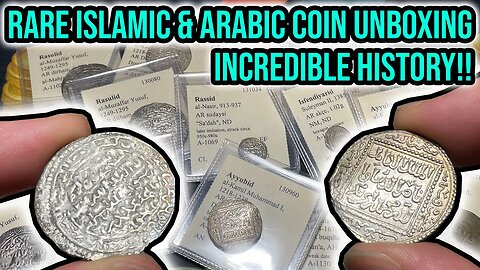 Unboxing An Islamic Dynasties Rare Coin Grab Bag - Incredible Middle Eastern Coin Treasures