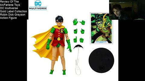 Review Of The McFarlane Toys DC Multiverse Gold Label Collection Robin Grayson Action Figure