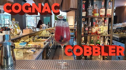 How to make COGNAC COBBLER by Mr.Tolmach