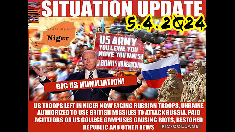 Situation Update 5-4-2Q24 ~ Q Drop + Trump u.s Military - White Hats Intel ~ SG Anon Intel