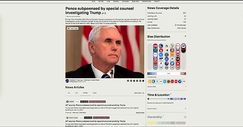 BREAKING: Pence subpoenaed by DOJ special counsel investigating Trump, classified documents