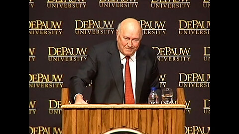 May 7, 2010 - Nobel Laureate F.W. de Klerk of South Africa at Indiana's DePauw University