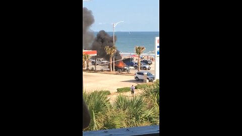 Huge Fire in Galveston #Galveston #Texas