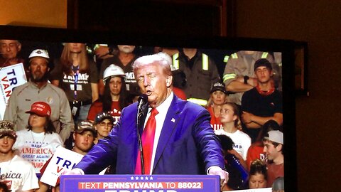 Trump Rally Attacked by Woke IUP Light Crew?