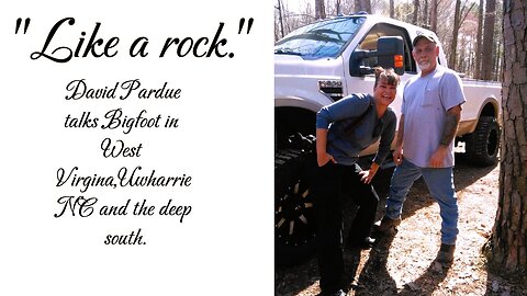 "Like a Rock" North Carolina Researcher David Pardue