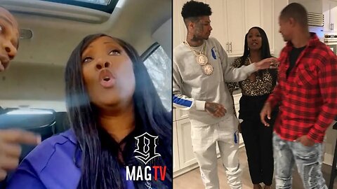 "I Told John NO" Blueface Brother Dre Tries To Reason With Mom Karlissa About Chrisean Rock! 🤷🏾‍♂️