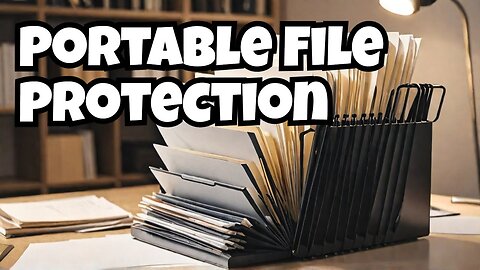 ENGPOW Fireproof Accordion File Organizer: Secure Your Documents Anywhere