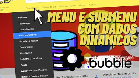 Criando Menu Dinâmico no Bubble.oi com Ações de Hover e Grupo Focus