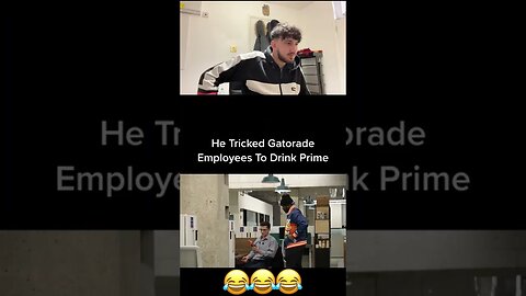 JIDION PRANKS GATORADE EMPLOYEES WITH PRIME