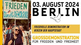 Michael Ballweg und der Weg zum Frieden – Eine friedvolle Demonstration im Herzen der Hauptstadt