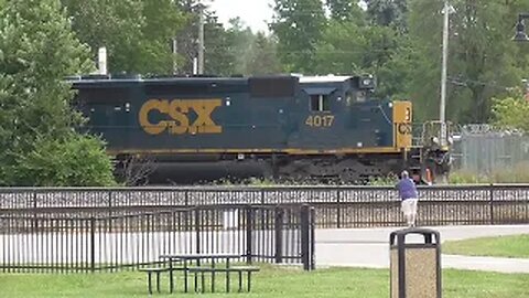 CSX L345 Local Trash Train Part 2 from Fostoria, Ohio July 25, 2022