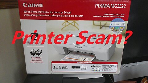 Printer Scam or Not? HP and Epson