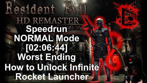 Resident Evil HD Remaster - How to Unlock the Infinite Rocket Launcher.