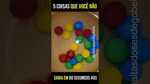 5 coisas que não sabia part 03 - #shorts #viral #comidasaudavel