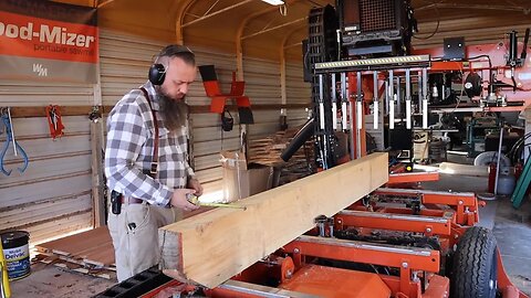 A Log You Don't See Everyday On A Sawmill: Sassafras!