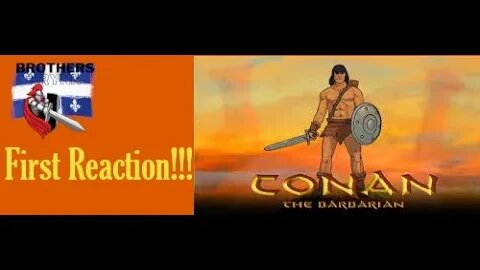 First Reaction to Best Animated Conan the Barbarian