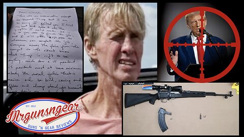 Breaking: Trump Assassin's Letter, His Rifle, His Finances, & More!