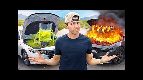 Acid vs Lava Testing Liquids That Melt Everything