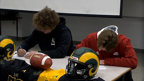 Two LCI Football Students Going To Uni Programs | February 9, 2023 | Micah Quinn | Bridge City News