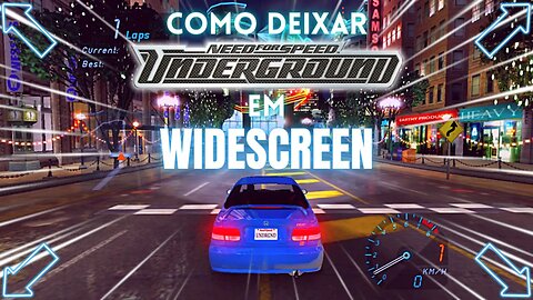 COMO DEIXAR O NFS UNDERGROUND EM WIDESCREEN (ATUALIZADO 2023)