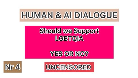 Should we Support LGBTQIA YES OR NO? - Discover the truth with AI