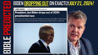 Bo Polny - Daniel 12:7 PREDICTED Biden would DROP OUT EXACTLY July 21 2024 Biblical Timing Captions