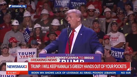 President Trump: I am the candidate of the American worker