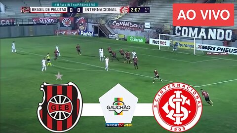 Brasil de Pelotas x Inter AO VIVO COM IMAGEM | Campeonato Gaúcho 2023 | JOGO DE HOJE | ASSISTA AGORA