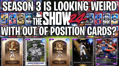 Out Of Position Cards Are Coming In Season 3 Of MLB The Show 24!