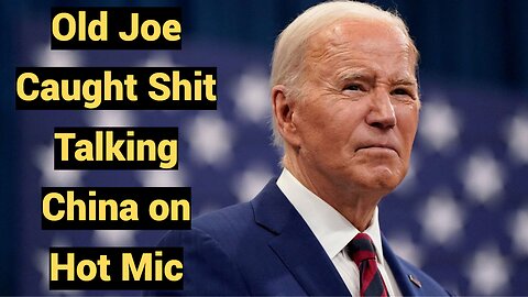 Old Joe Caught Shit Talking China on Hot Mic