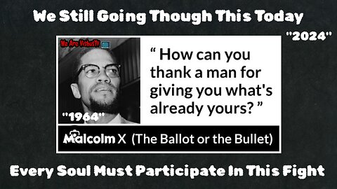 Malcolm X: The Ballot 🗳️ Or The Bullet? #VishusTv 📺