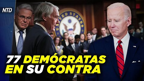 NTD [26 ene] 77 demócratas se oponen a Biden; ¿México ocultó acuerdo sobre Permanecer en México?