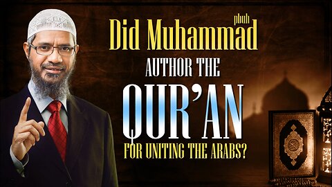 Did Muhammad (pbuh) authored the Quran to unite the Arabs??